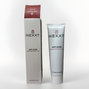 NEXXT Face Care Anti Acne Mask Bentonite Clay 3.4 Fl Oz 100ml All Skin READ DESC